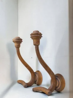 Patères en bois Bambou 1900