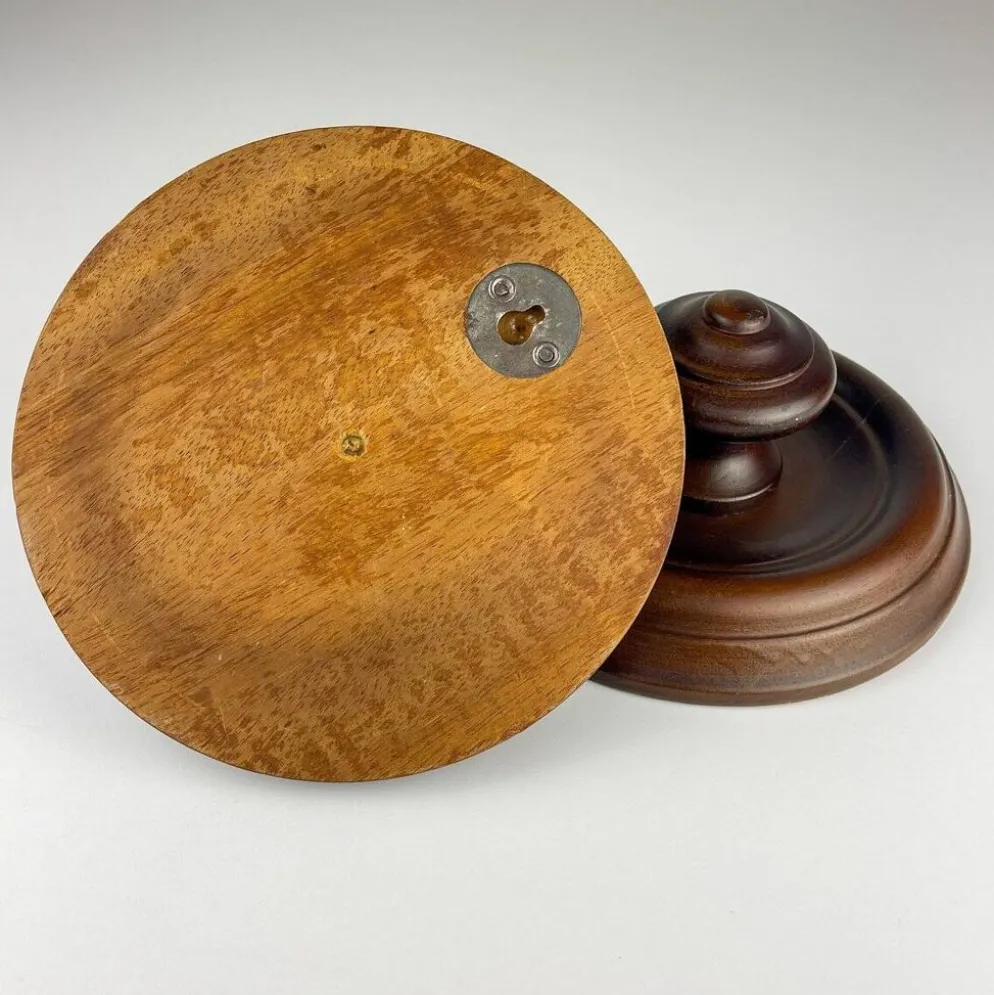 Patères en bois style Art déco, Italie, années 1950