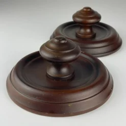 Patères en bois style Art déco, Italie, années 1950