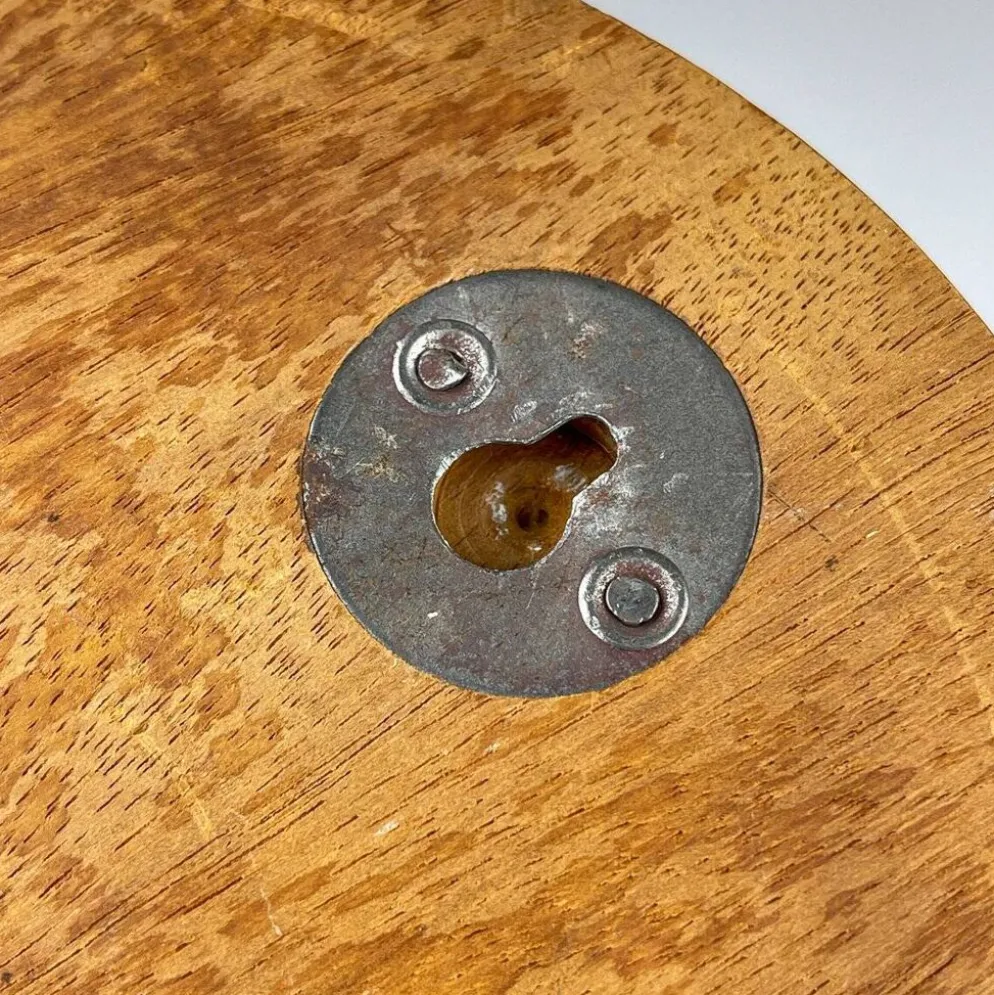 Patères en bois style Art déco, Italie, années 1950