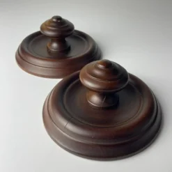 Patères en bois style Art déco, Italie, années 1950