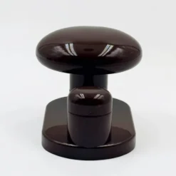 Patères en plastique brun design Carlo Bartoli pour Con et Con, Italie années 70