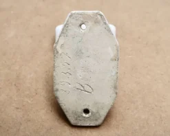 Patères en porcelaine blanche, années 50