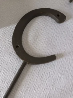 Patères Lettres en fer forgé