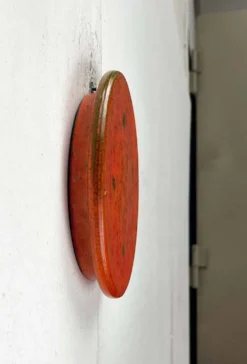 Patères poterie de studio orange de Signe Boesen Northroup, Danemark années 1960