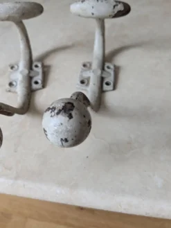 2 patères vintage