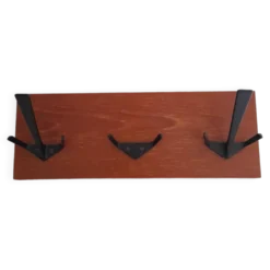 Patère teak teck annees 60
