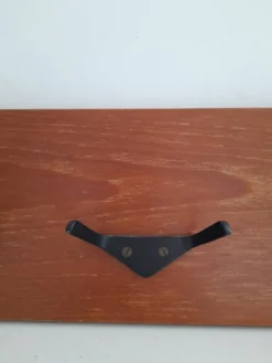 Patère teak teck annees 60