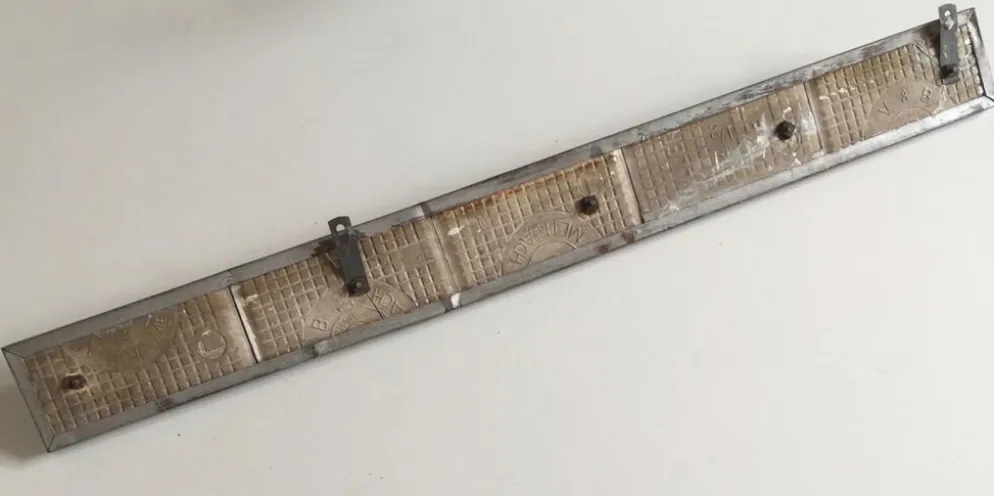 Patère USA accroche torchon céramique Amish 1930