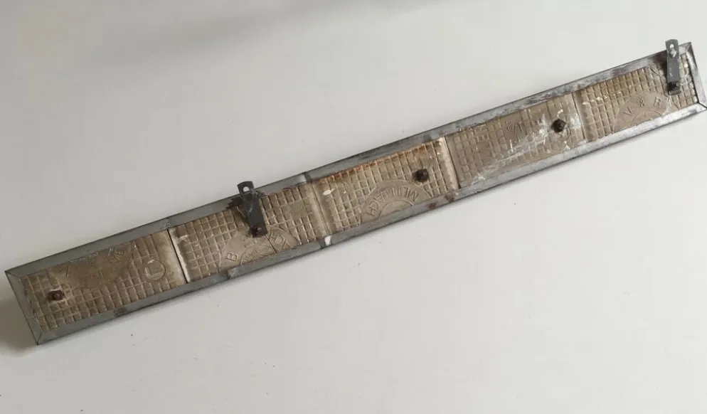 Patère USA accroche torchon céramique Amish 1930