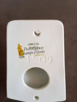 Patère vintage en porcelaine de Limoges