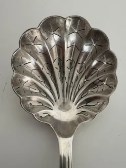 Pelle de service, cuillère Ercuis en métal argenté