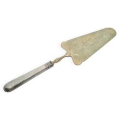 Pelle à gâteau en argent plaqué, années 1900