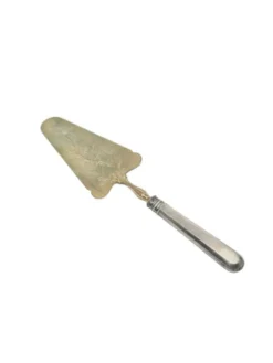 Pelle à gâteau en argent plaqué, années 1900
