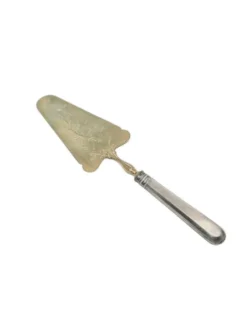 Pelle à gâteau en argent plaqué, années 1900