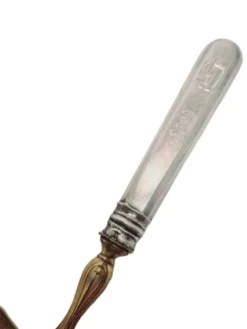 Pelle à gâteau en argent plaqué, années 1900