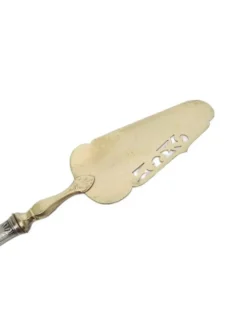Pelle à gâteau en argent plaqué éclectique, années 1900