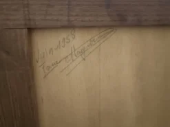 Penderie Art Déco en chêne rénovée