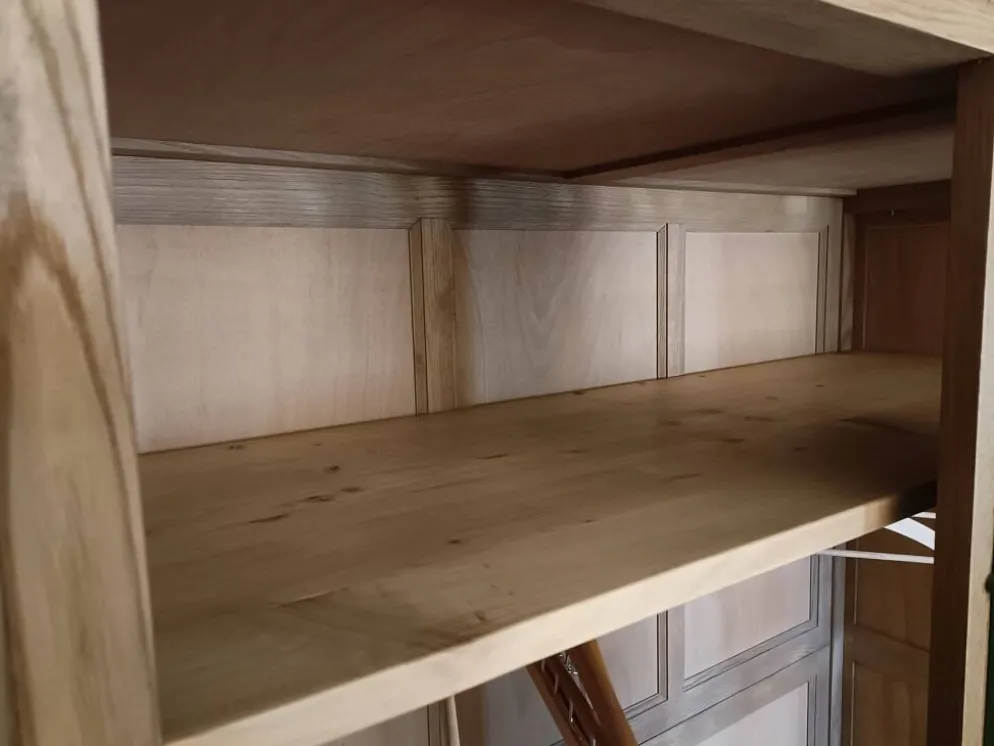Penderie Art Déco en chêne rénovée