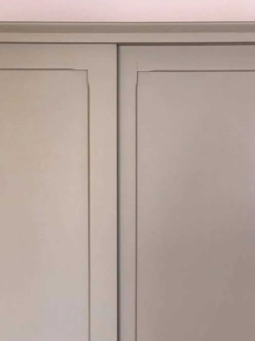 Penderie à portes coulissantes, années 60