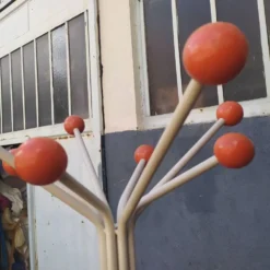 Perroquet vintage orange