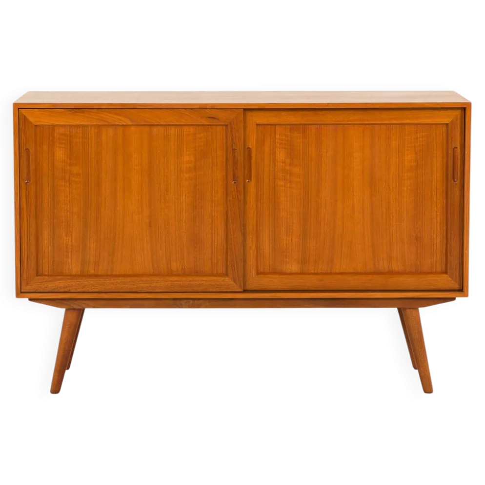 Petit buffet en teck scandinave, années 1970
