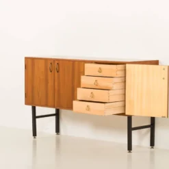 Petit buffet italien avec 4 tiroirs, années 1970