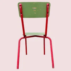 Petit bureau d’écolier et sa chaise vintage