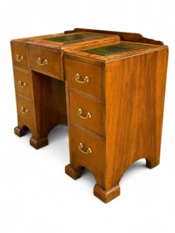 Petit Bureau Secrétaire à caissons style Anglais