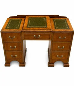 Petit Bureau Secrétaire à caissons style Anglais