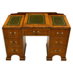 Petit Bureau Secrétaire à caissons style Anglais