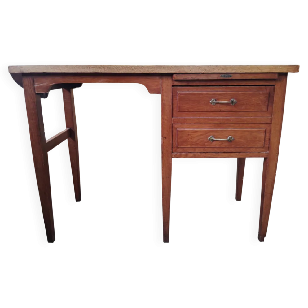Petit bureau vintage en chêne