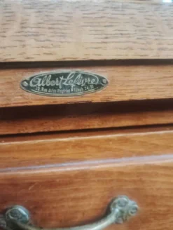 Petit bureau vintage en chêne