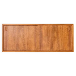 Petit cabinet mural en teck, Scandinavie, années 1960