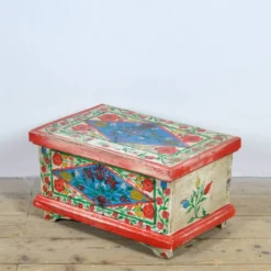petit coffre d'art populaire, vers 1950