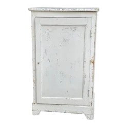 Petite armoire parisienne à 1 porte, confiturier vintage 1930-40