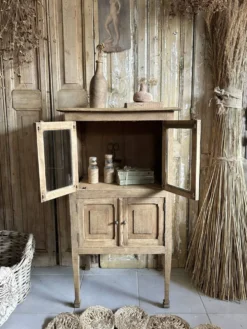 Petite armoire vitrée ancienne