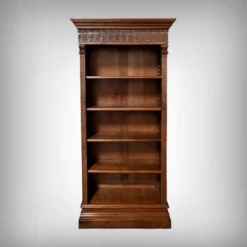 Petite Bibliothèque en Noyer – Début XXe