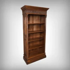 Petite Bibliothèque en Noyer – Début XXe