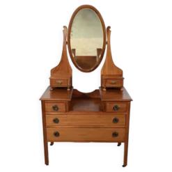 Petite coiffeuse anglaise en acajou – 1920