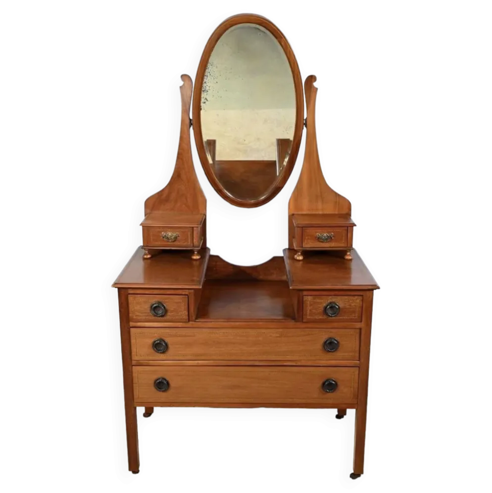 Petite coiffeuse anglaise en acajou – 1920