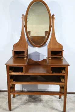 Petite coiffeuse anglaise en acajou – 1920