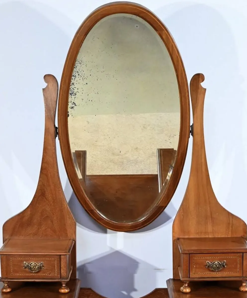 Petite coiffeuse anglaise en acajou – 1920