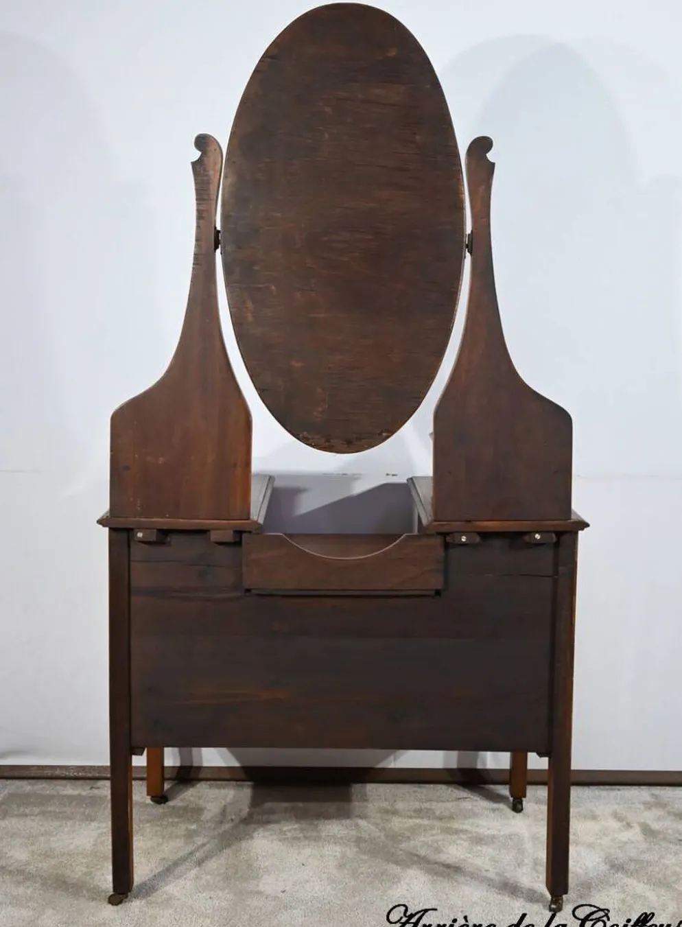 Petite coiffeuse anglaise en acajou – 1920