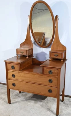 Petite coiffeuse anglaise en acajou – 1920