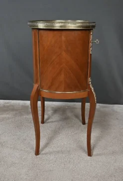 Petite Commode Rognon en Acajou, style Transition – Début XXe