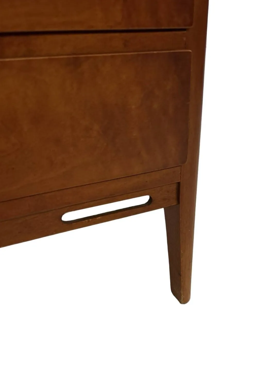 Petite commode vintage des années 1960 en chêne.