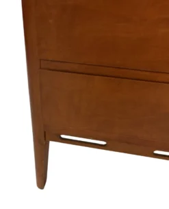 Petite commode vintage des années 1960 en chêne.