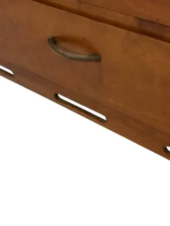 Petite commode vintage des années 1960 en chêne.