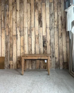 Petite console ou table de chevet en pin massif (rénovée)